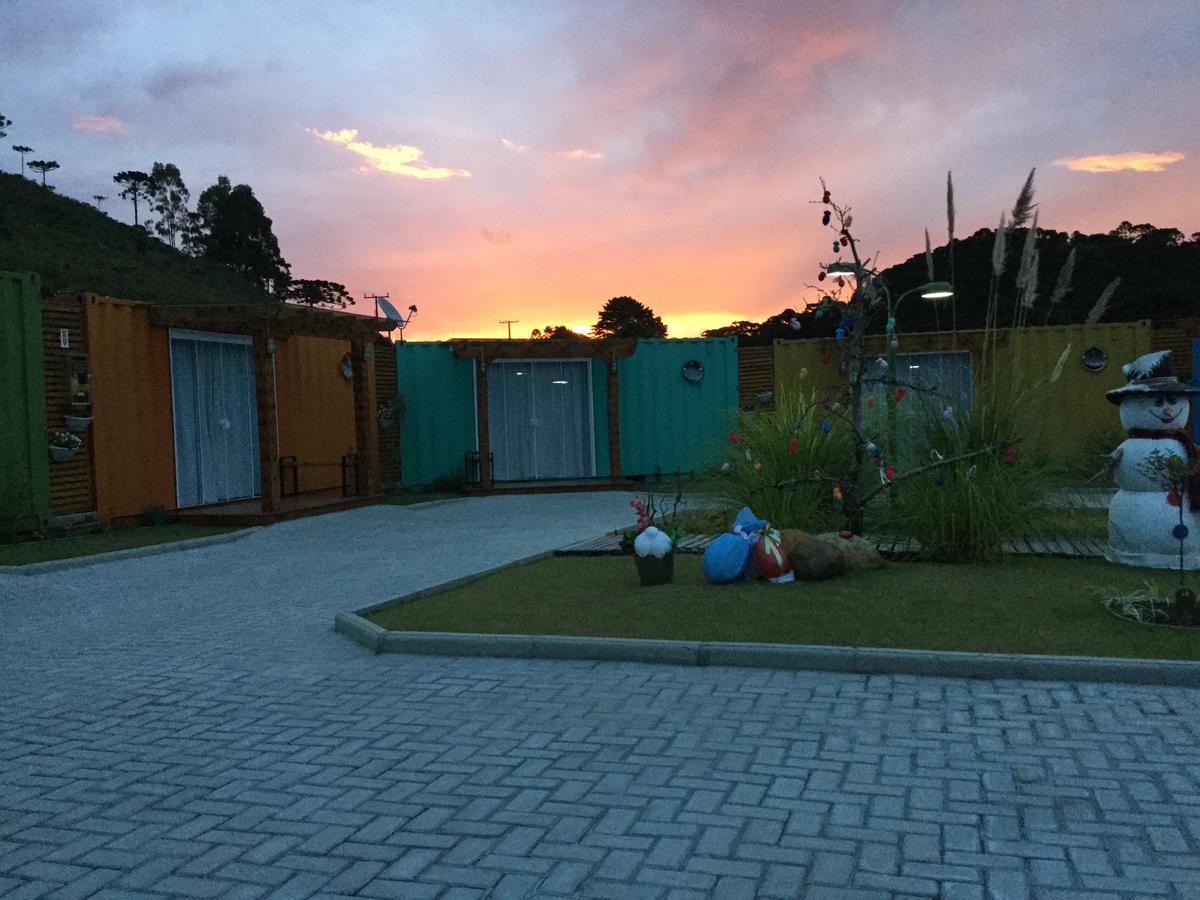 Villa Dos Ventos Hospedagem Container Бон-Жардин-да-Серра Экстерьер фото