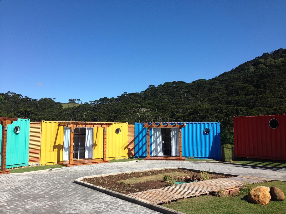 Villa Dos Ventos Hospedagem Container Бон-Жардин-да-Серра Экстерьер фото